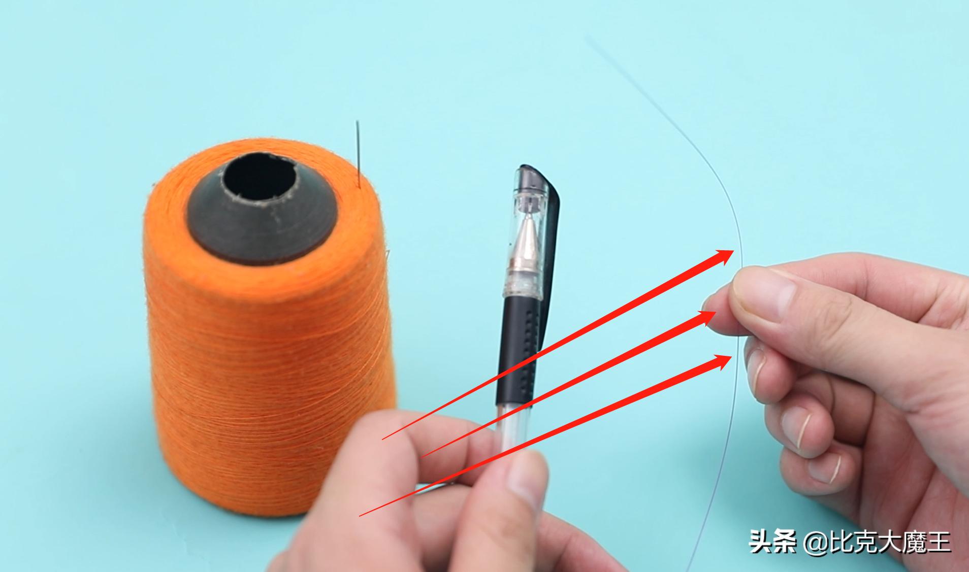 穿针不用拔线,一个小妙招教你快速穿针方便实用