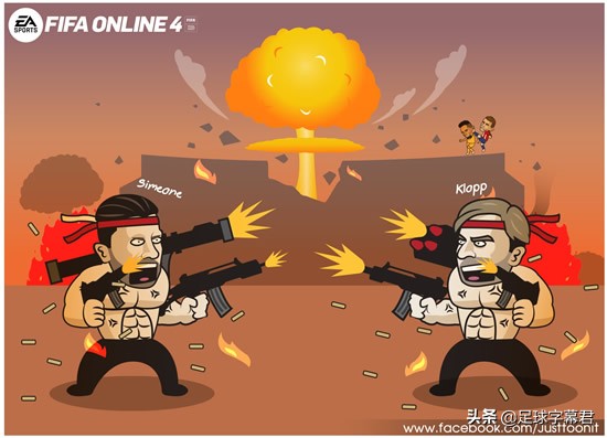 每日足坛趣图曼城是不可阻拦的,马竞vs利物浦詹俊解说视频