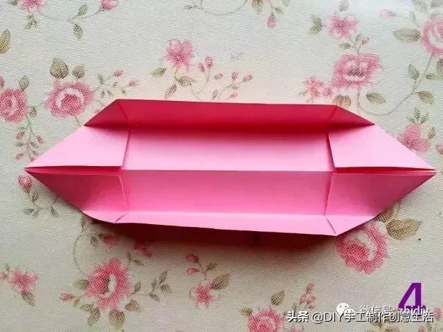 荷花灯折纸方法及步骤图,荷花折纸灯