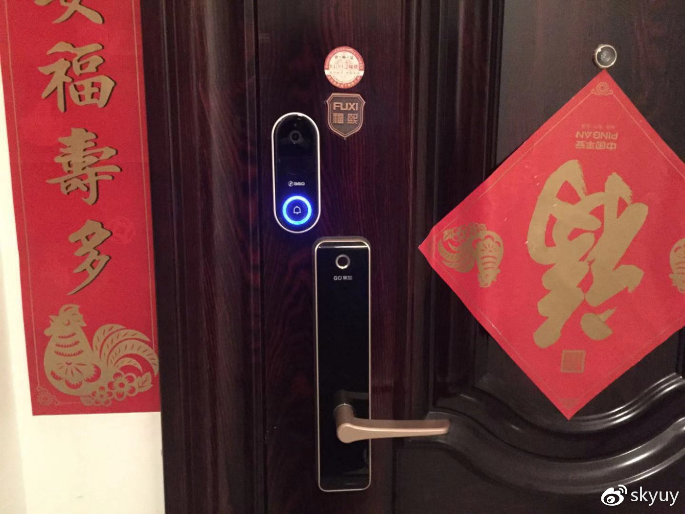 尽职尽责的管家,可视门铃管家