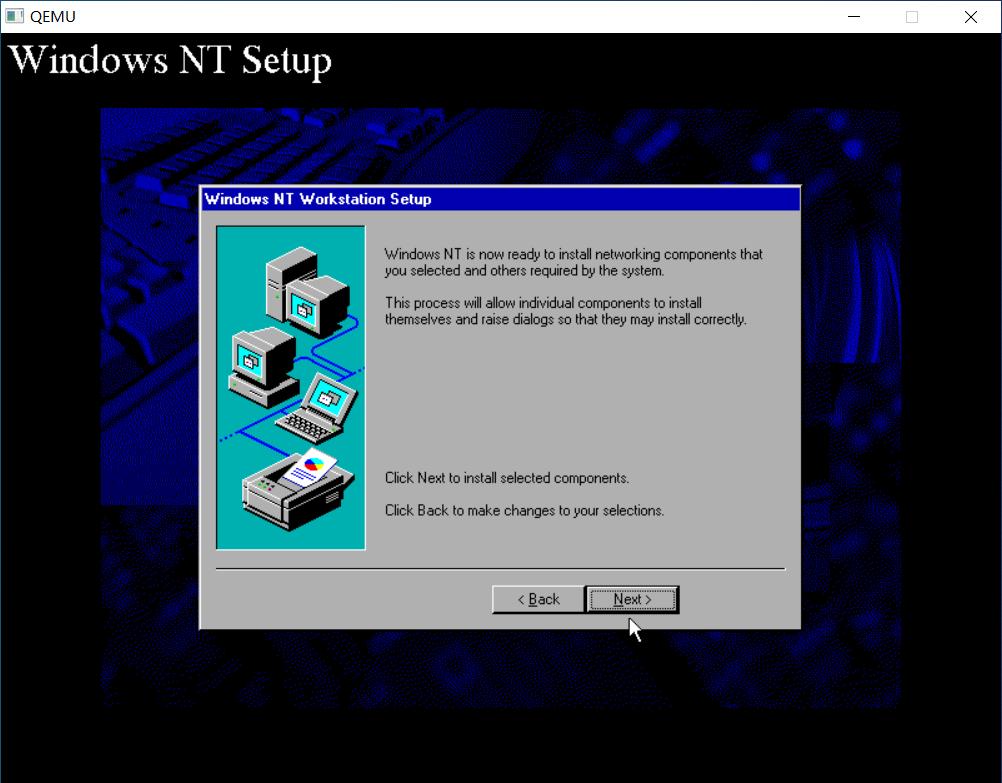 QEMU安装WINDOWSNT4.0MIPS版本