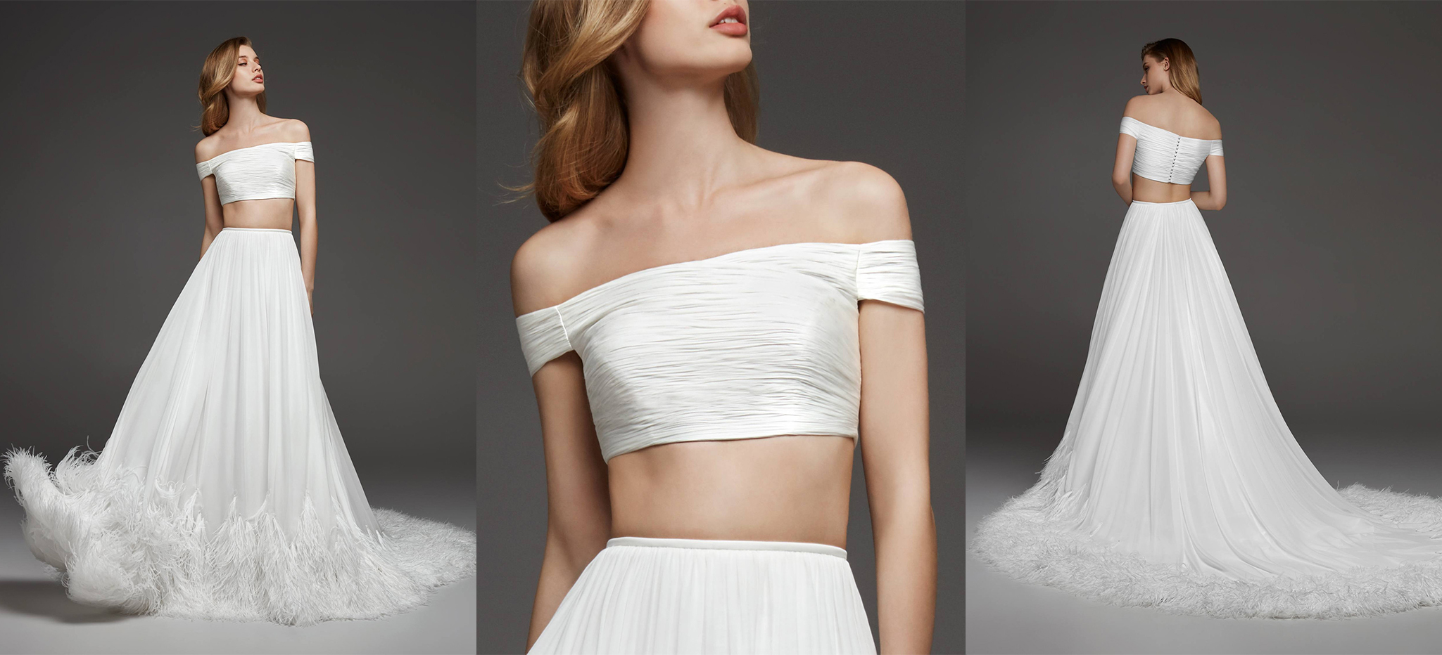 罗马尼亚高定婚纱,法式西班牙风格婚纱