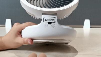 家用空气循环风立体扇,风扇家用卧室超静音空气循环扇