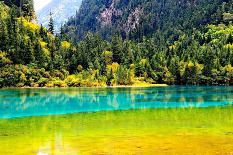 九寨沟最美的十个景点,九寨沟最美的景点排名前十