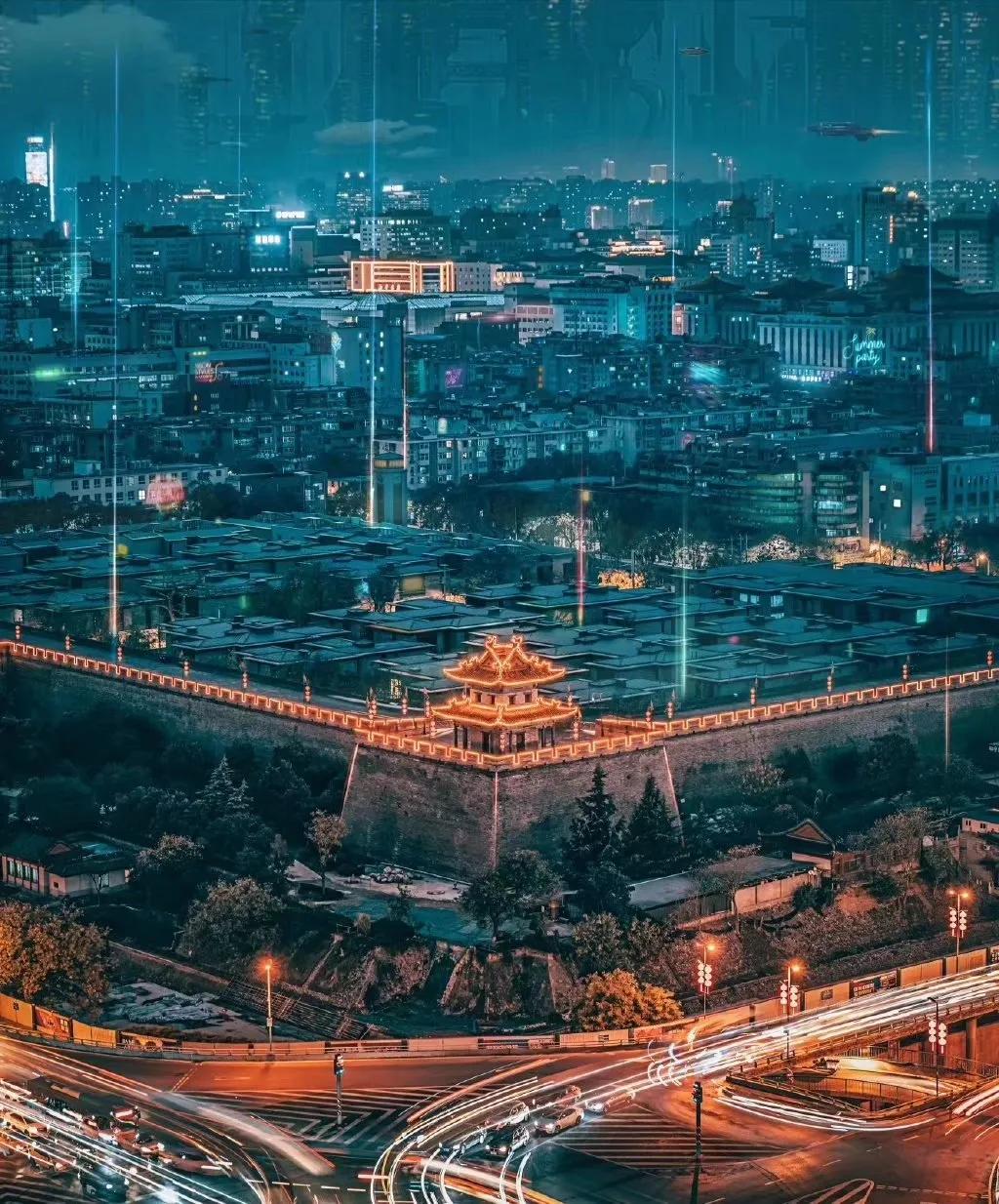 在西安这个城市生活,古都西安的现代生活