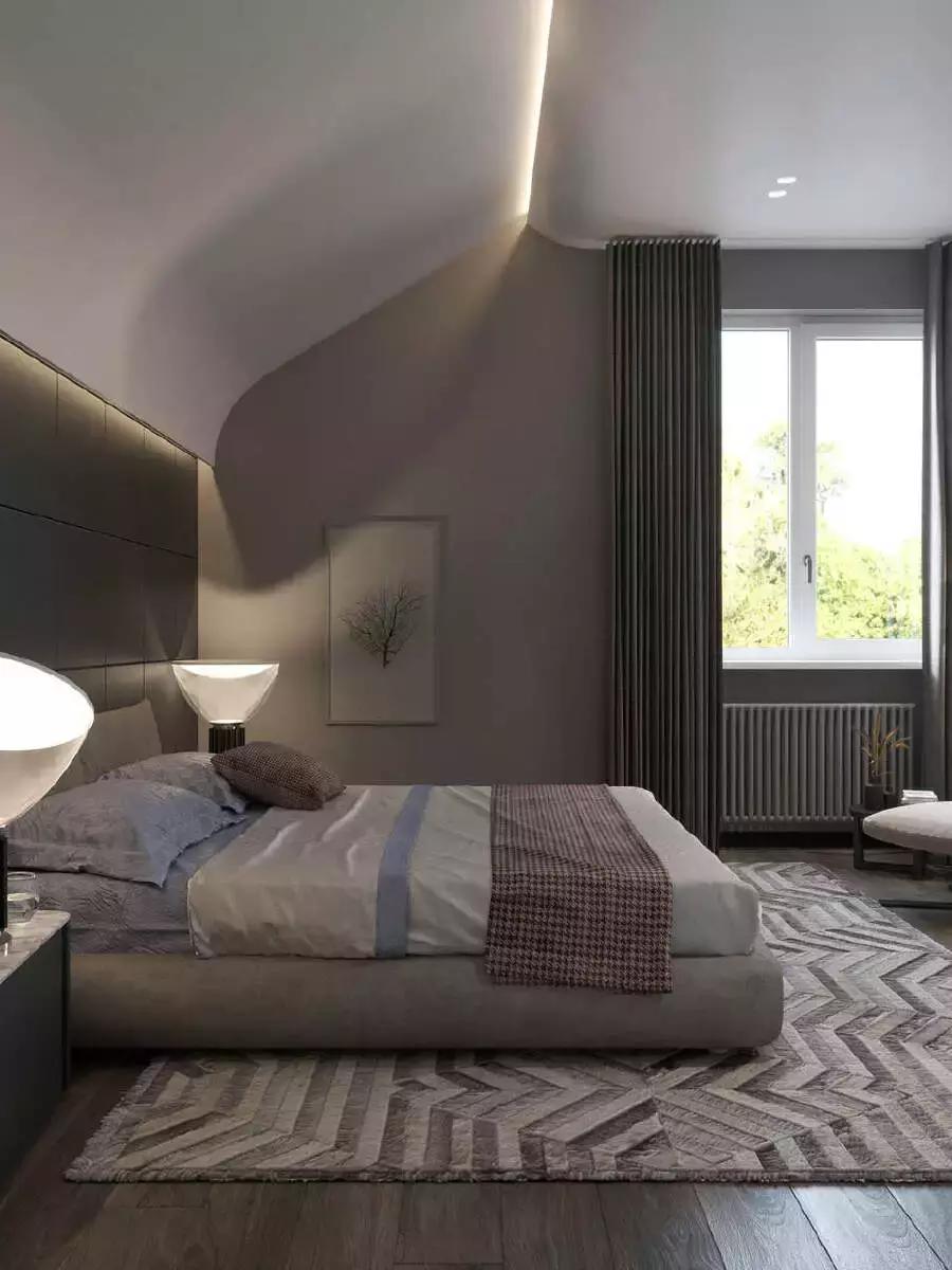 高级感十足的现代风家居,极简主义的现代家居