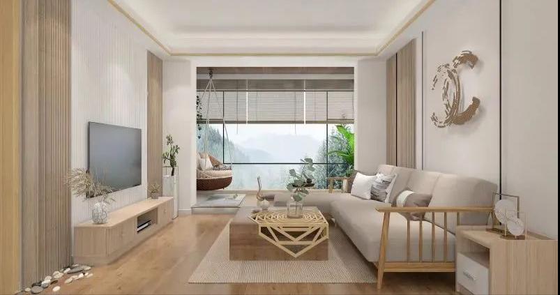 好看的客餐厅效果图,60平方客餐厅一体装修效果图大全