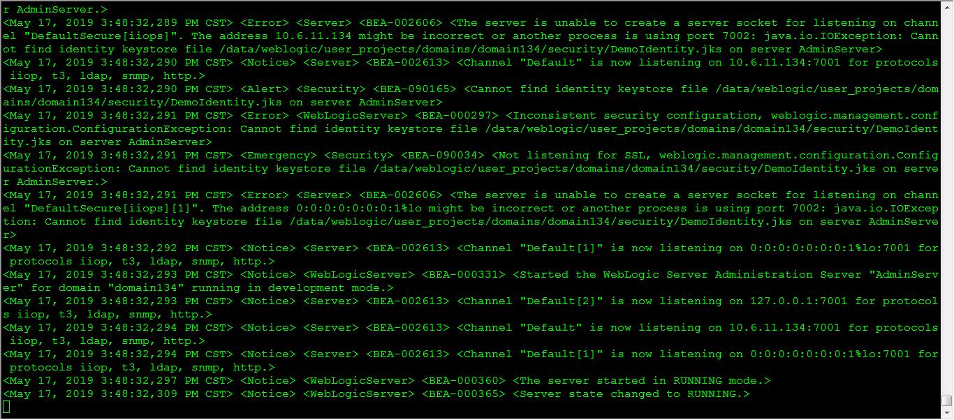 Oracle中间件12c软件安装及域的创建配置