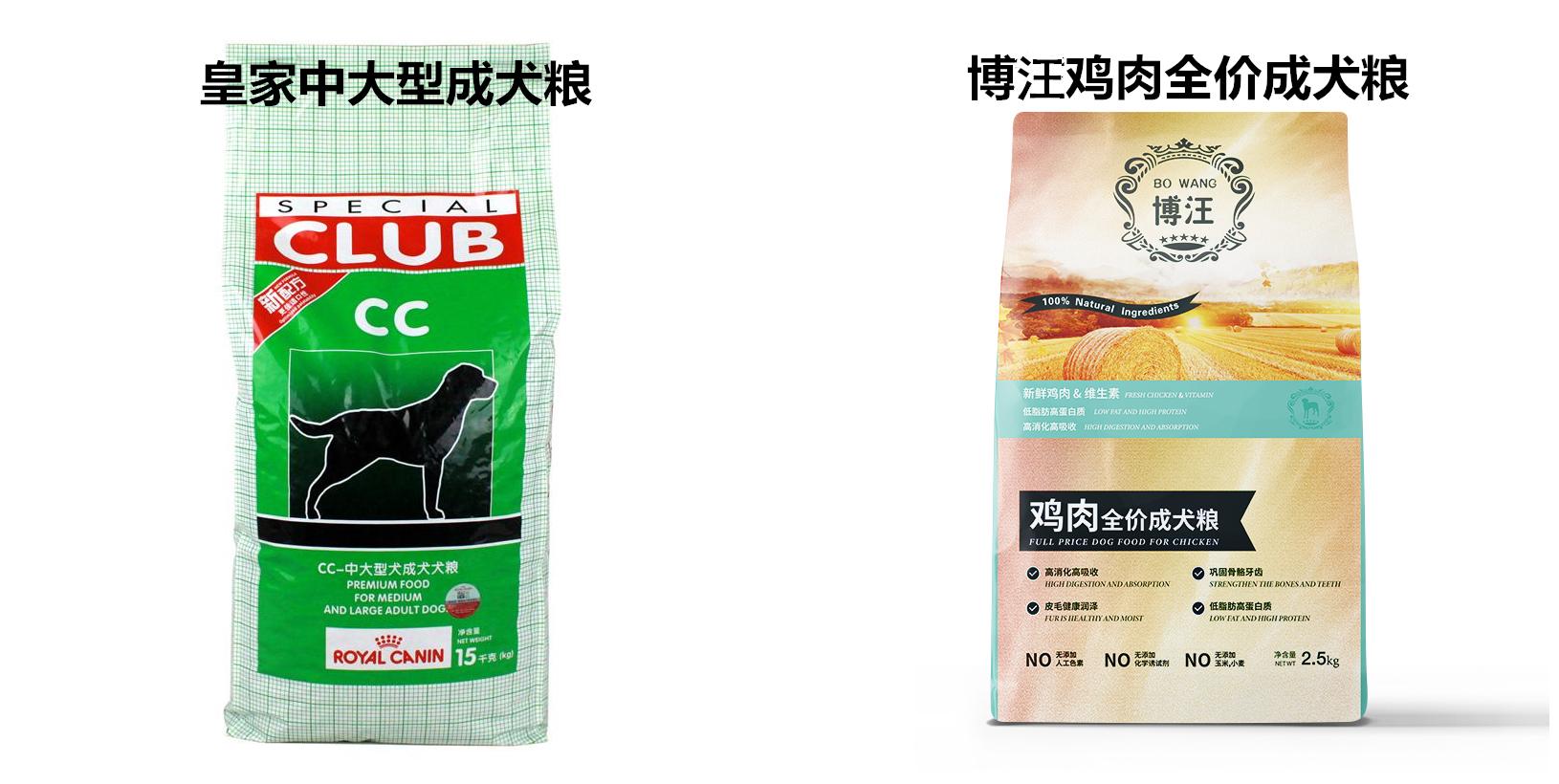 皇家狗粮跟普通狗粮对比,皇家狗粮和比乐狗粮哪个好