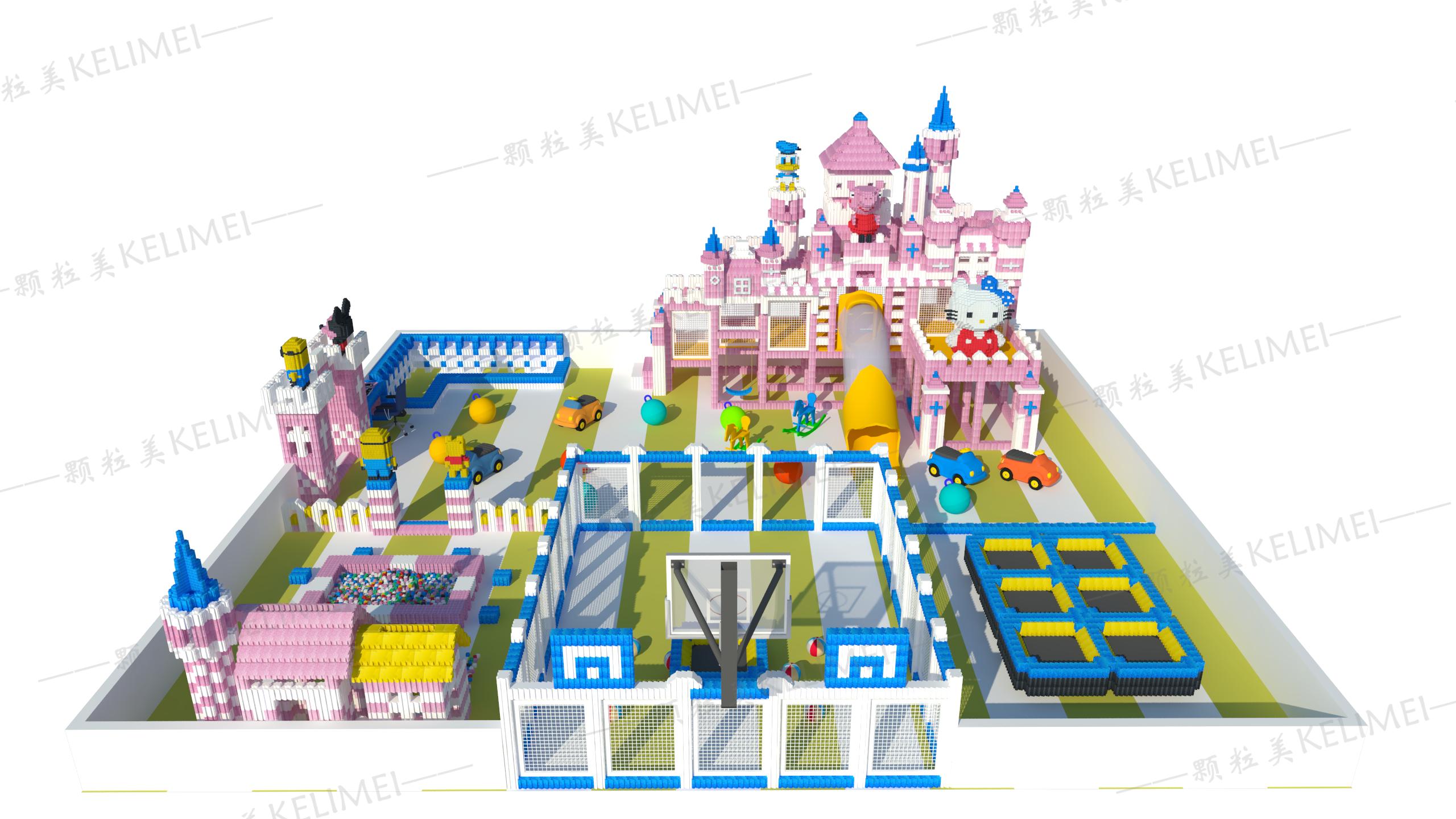 颗粒美儿童乐园,颗粒美加盟