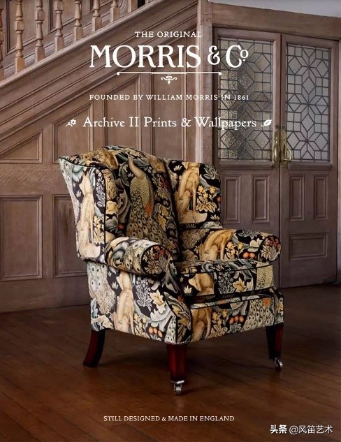 “图案之王”威廉·莫里斯，成就跨越百年的时尚