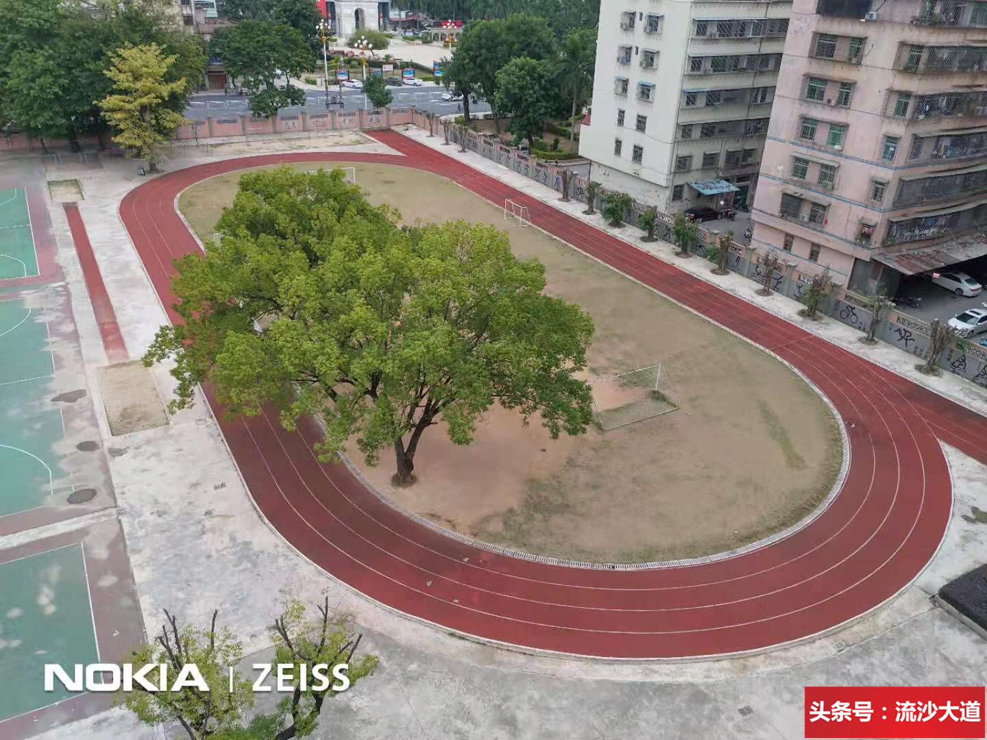 广东普宁侨中学校全景图,普宁华侨中学照片