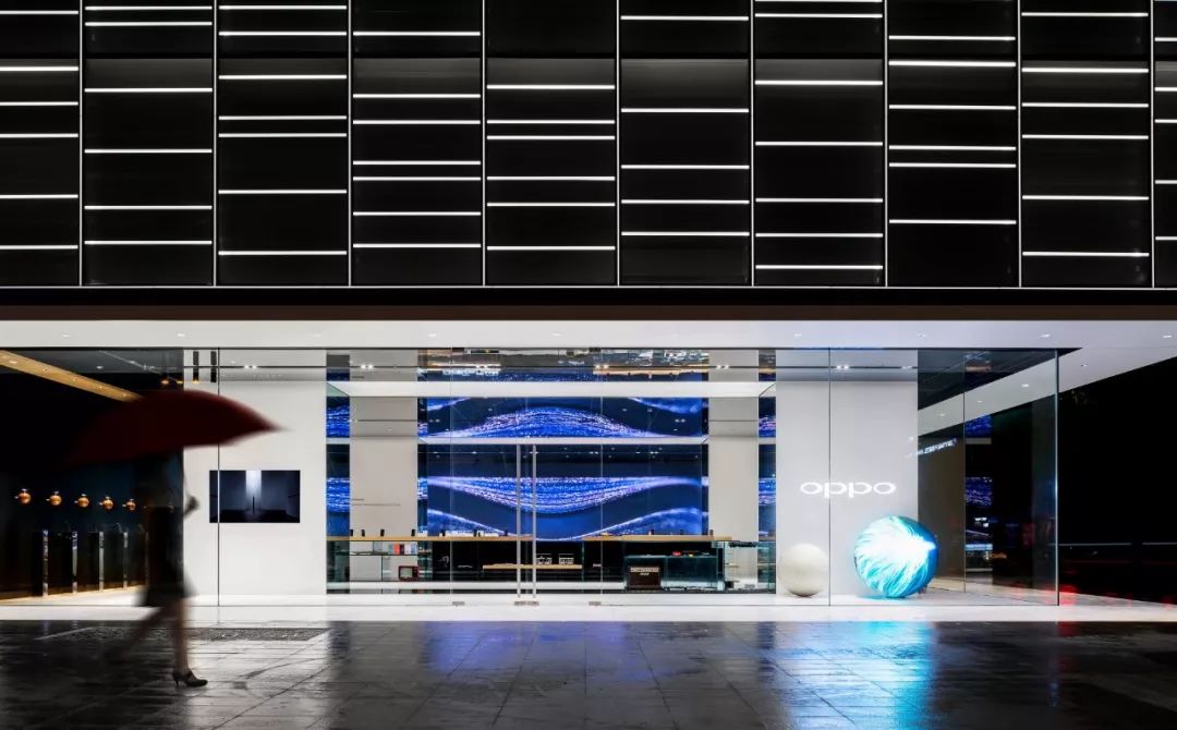 中国最大的oppo旗舰店,oppo专卖店3.0装修标准