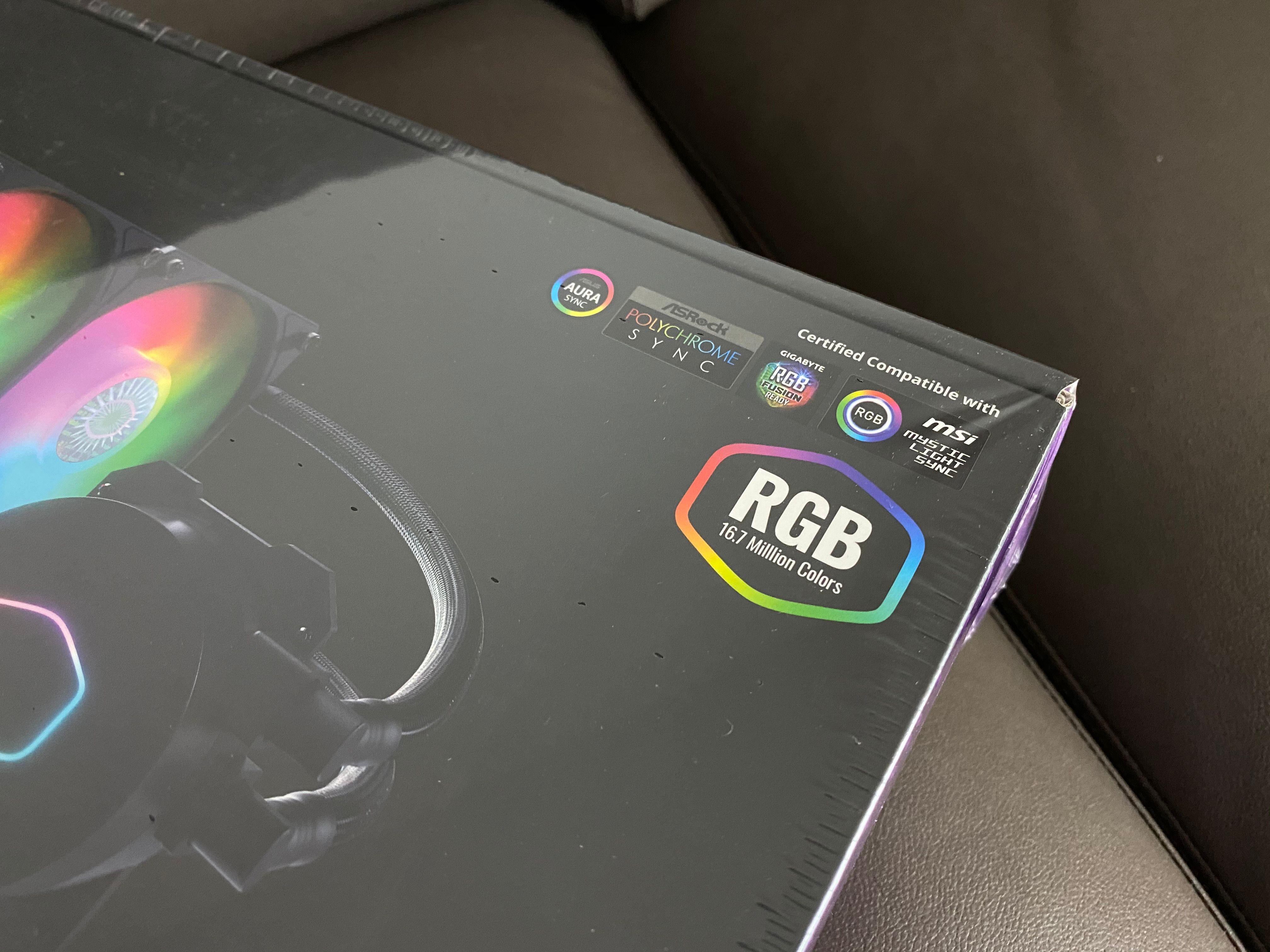 冰神b360水冷散热器评测,amd水冷