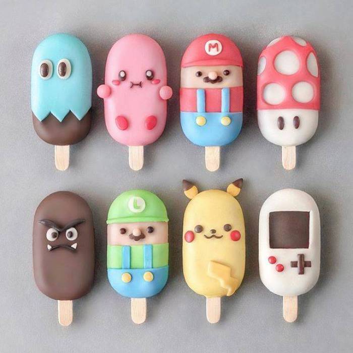 卡通粘土雪糕大集锦