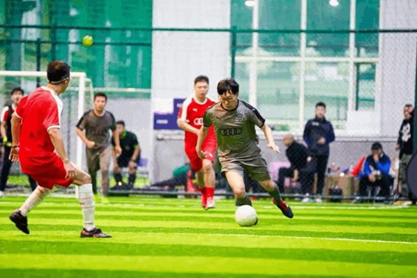 激情绿茵记2020一汽-大众奥迪媒体足球嘉年华长春站