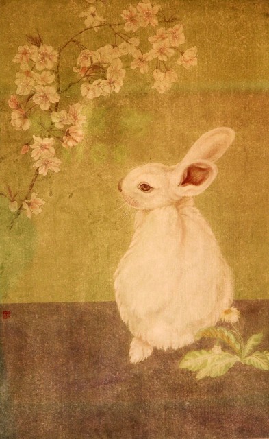 “背冷金蟾滑，毛寒玉兔顽”古诗词中广寒深宫里那一只小小的兔子