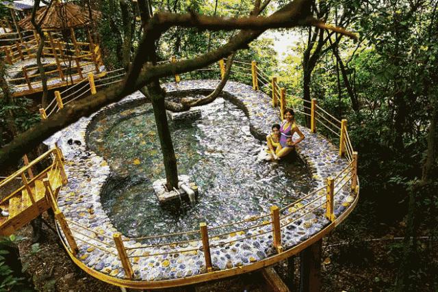 广东日式室内温泉,泰式温泉特色