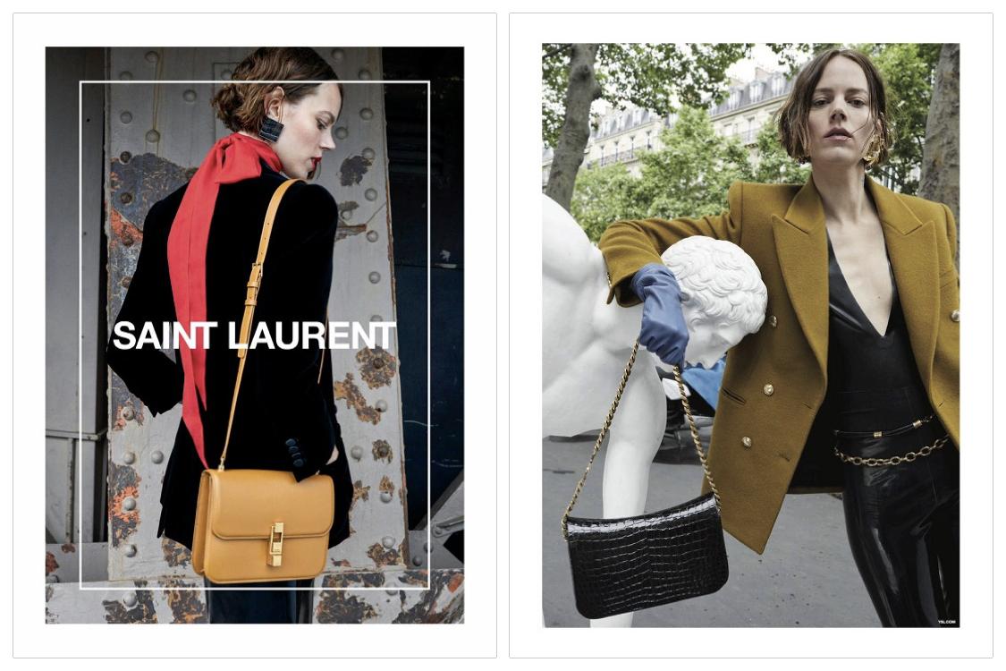 saintlaurent2023秋冬成衣图片,saintlaurent麂皮外套