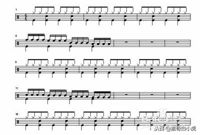 简单好学的架子鼓教程,简单又好学的架子鼓教程