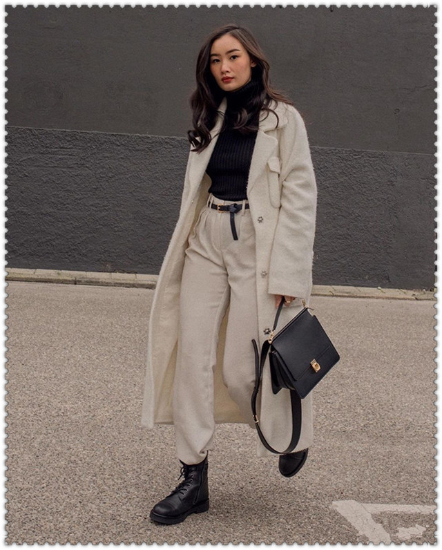 小个子穿搭158教师大衣,小个子穿搭145-150穿搭技巧