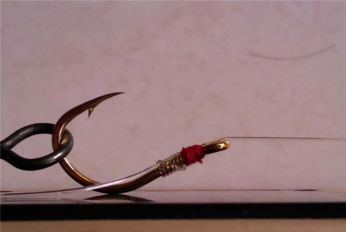 金属线绑钩的正确方法,特硬线绑钩方法