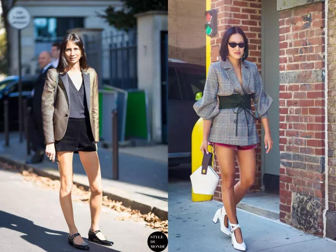 西装短裤夏季高级感,西装短裤秋冬款时尚