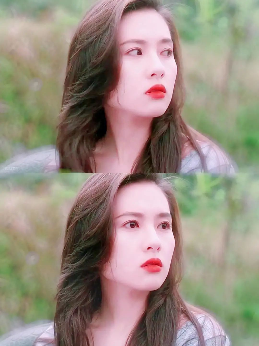 鞠婧祎怎么用发型来掩盖自己脸型,鞠婧祎头发细软塌适不适合