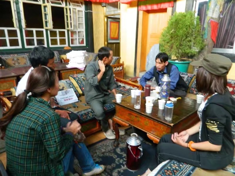 去拉萨的倒计时7天,在拉萨的晚上