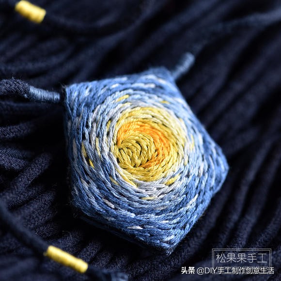 刺绣一针一线,基础的刺绣方法很适合新手学习哦