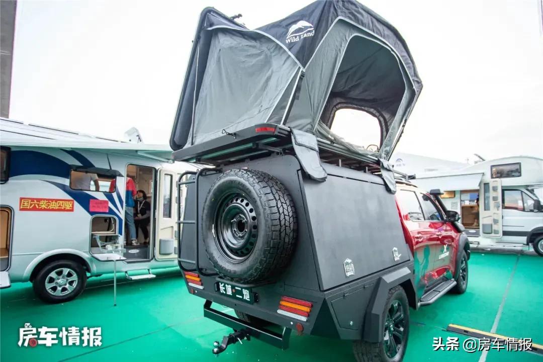 2022新款长城炮柴油版房车价格,最新款长城炮单排升顶房车