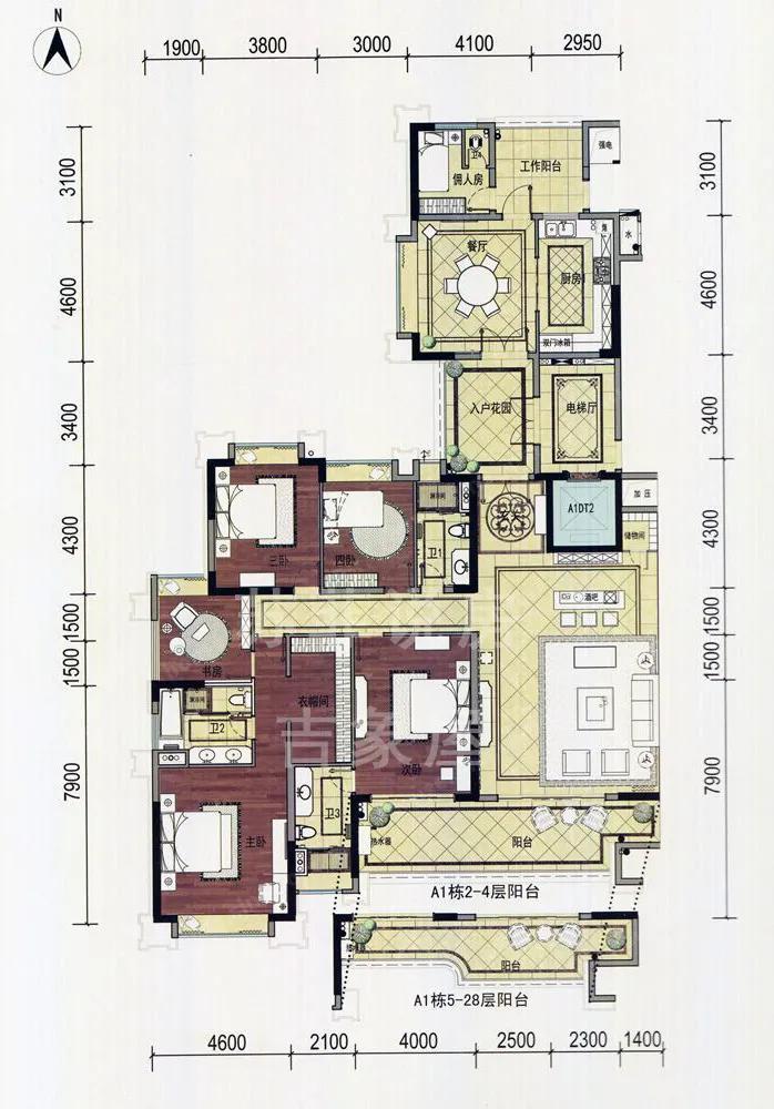 改善型豪宅小区,公园1号楼盘怎么样
