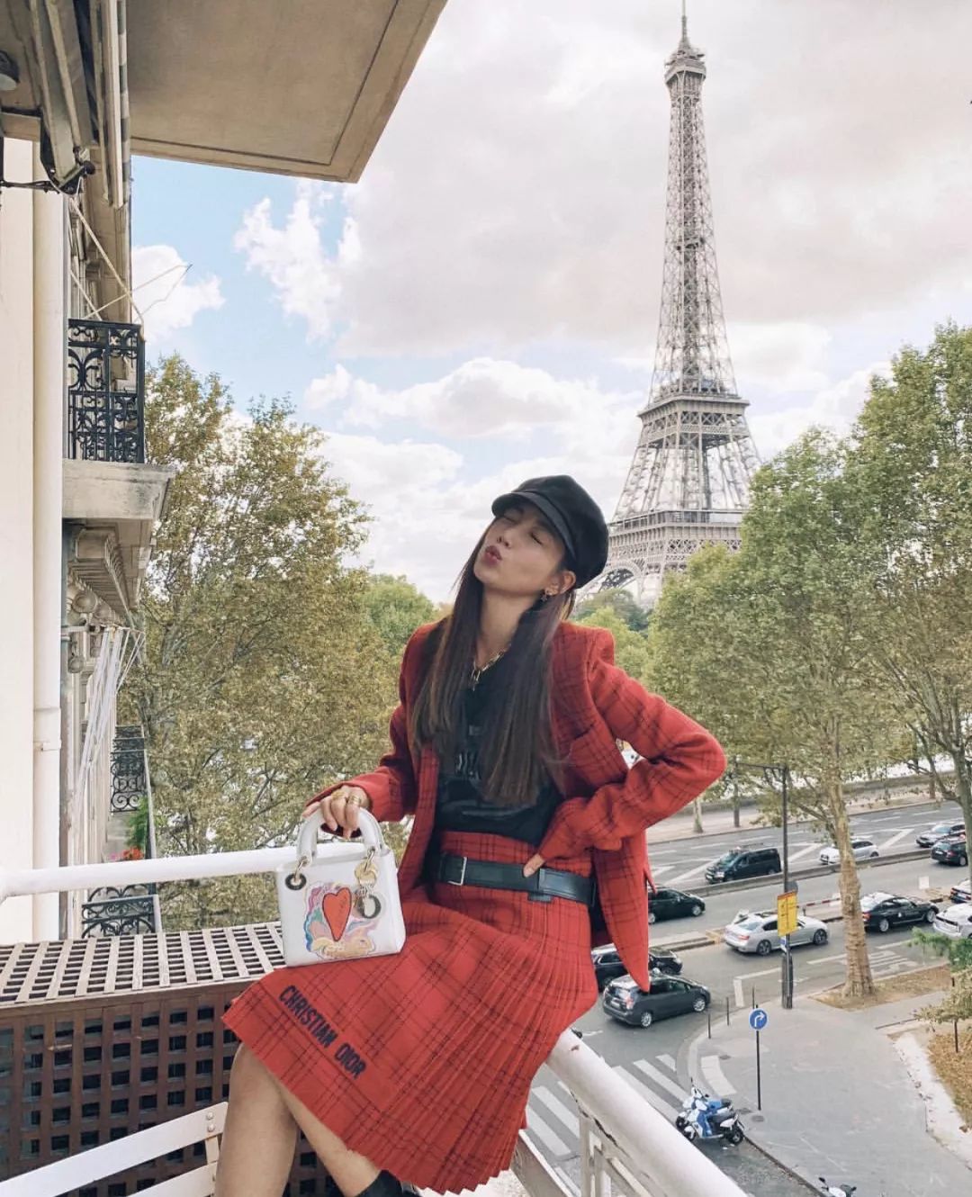 欧美时尚博主穿搭示范冬,韩系慵懒风冬季穿搭博主