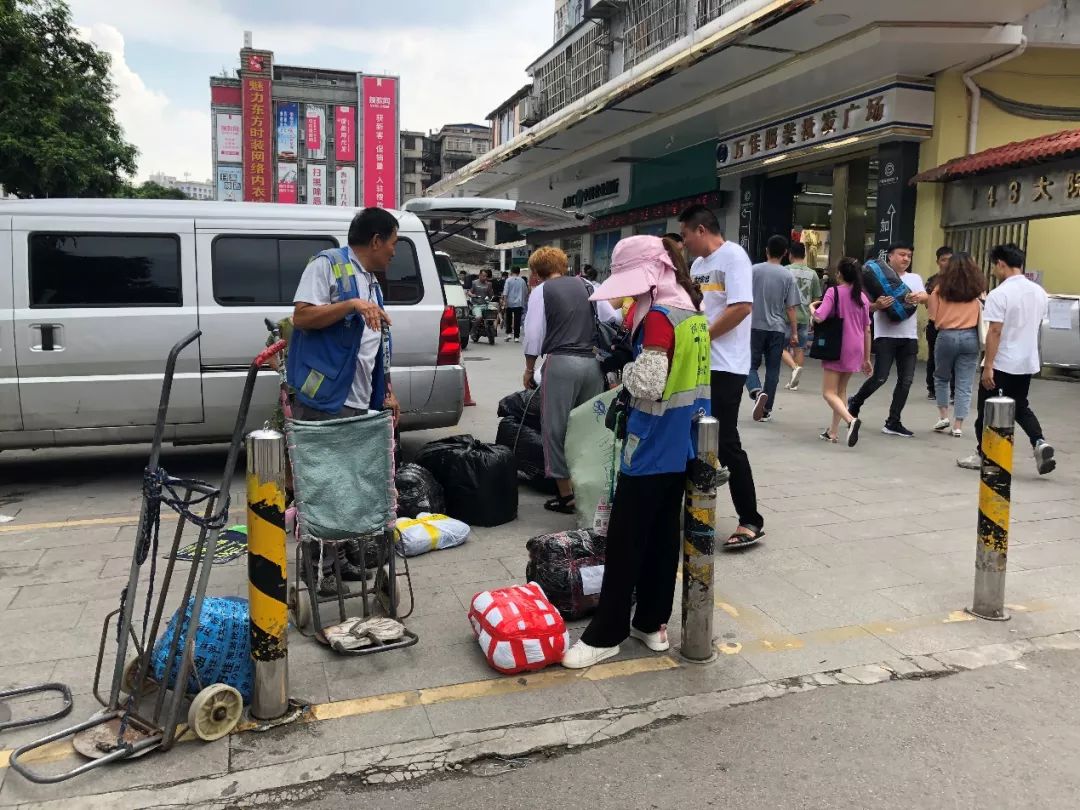 天河城双十一,广州双十一沙河市场场景