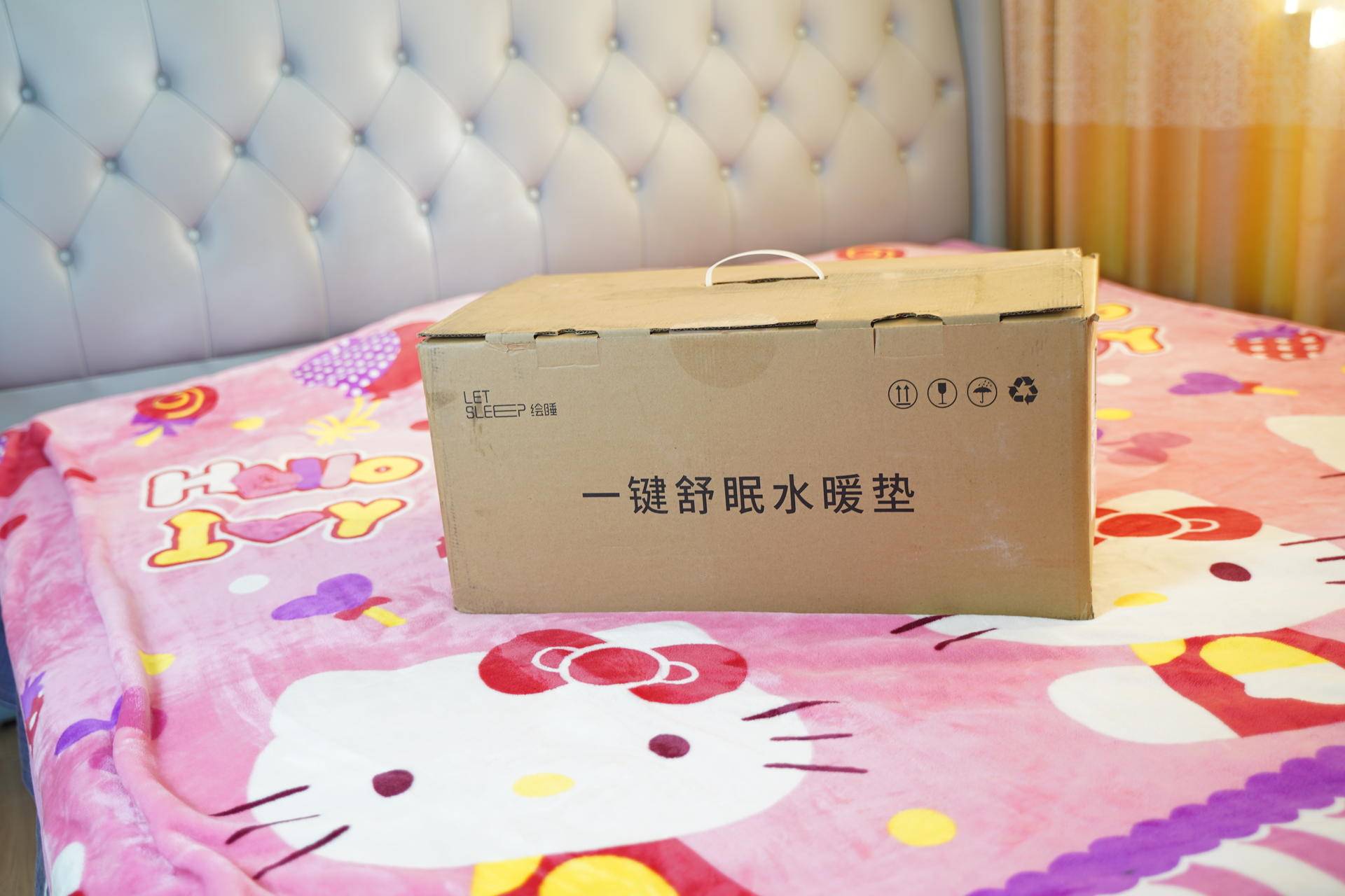 绘睡恒温水暖垫,绘睡暖感垫