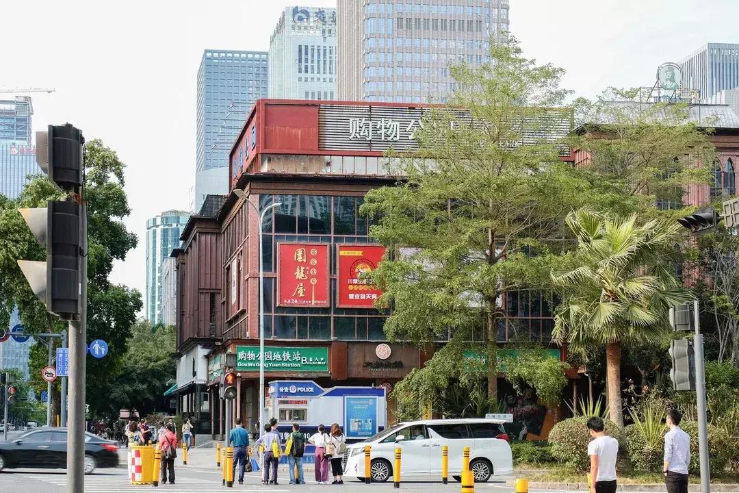 福田大地的变化,福田中心区变化