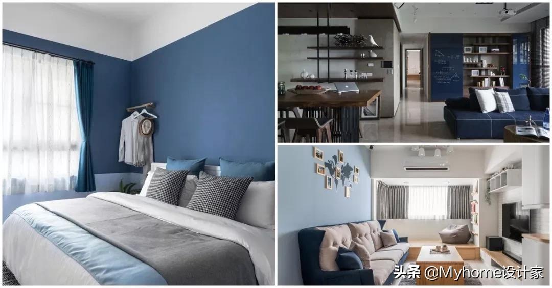 救了老破丑！设计师配色秘密，经典蓝配对颜色，就是高级