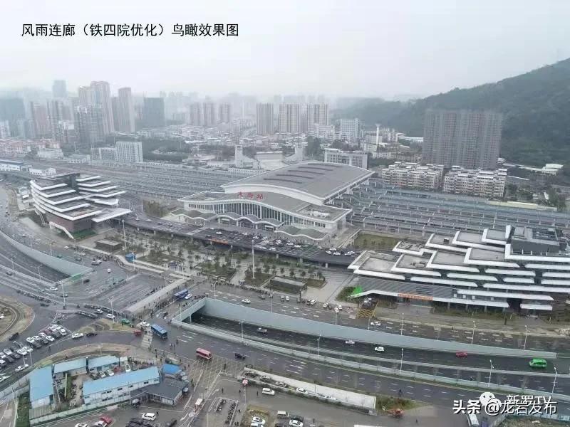 龙岩动车站的变化,龙岩火车站9个小时完成改建