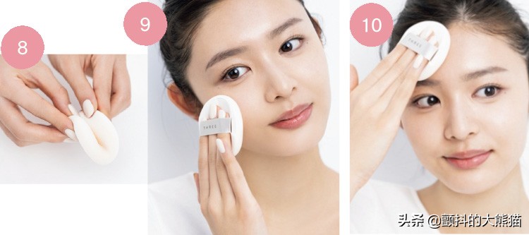 红润血色光泽肌肤动心女人味教你液体粉底打造完美脸部效果
