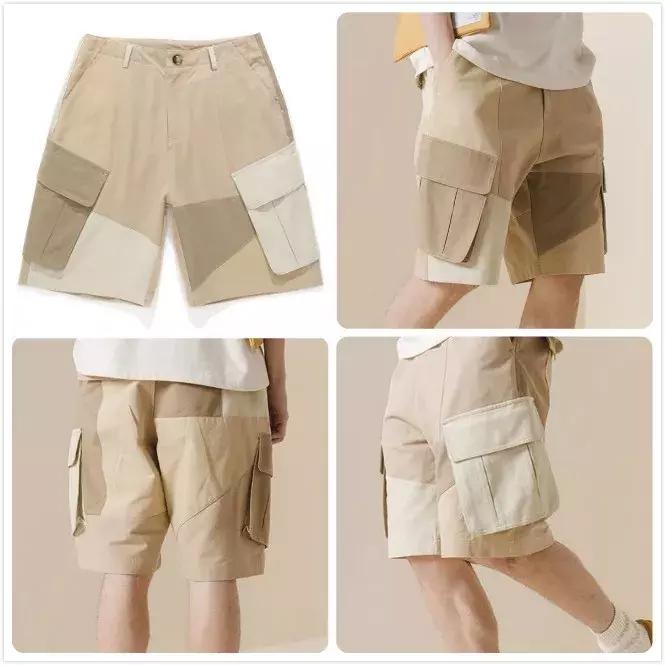 男士夏天穿短裤配什么鞋子好,舒适男士夏天休闲短裤