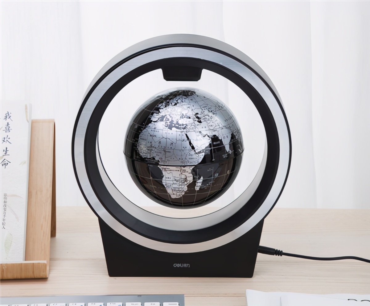 小米磁悬浮地球仪,小米有品360度旋转