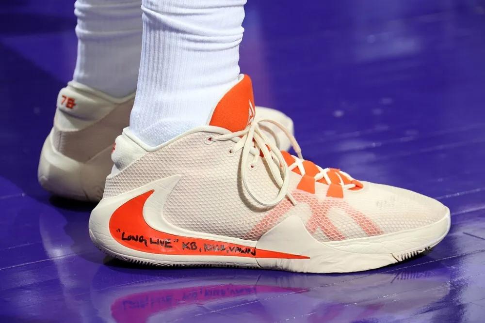 nba球员上脚郭艾伦球鞋,nba上脚球鞋米切尔科比