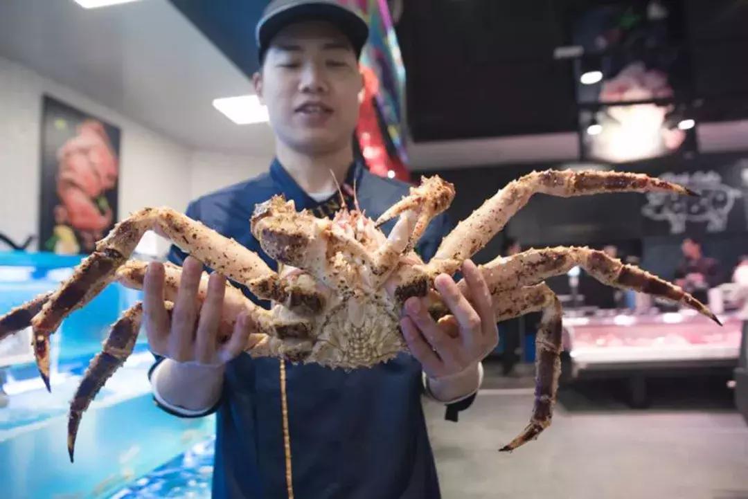 美食探店4人海鲜,美食探店大超市