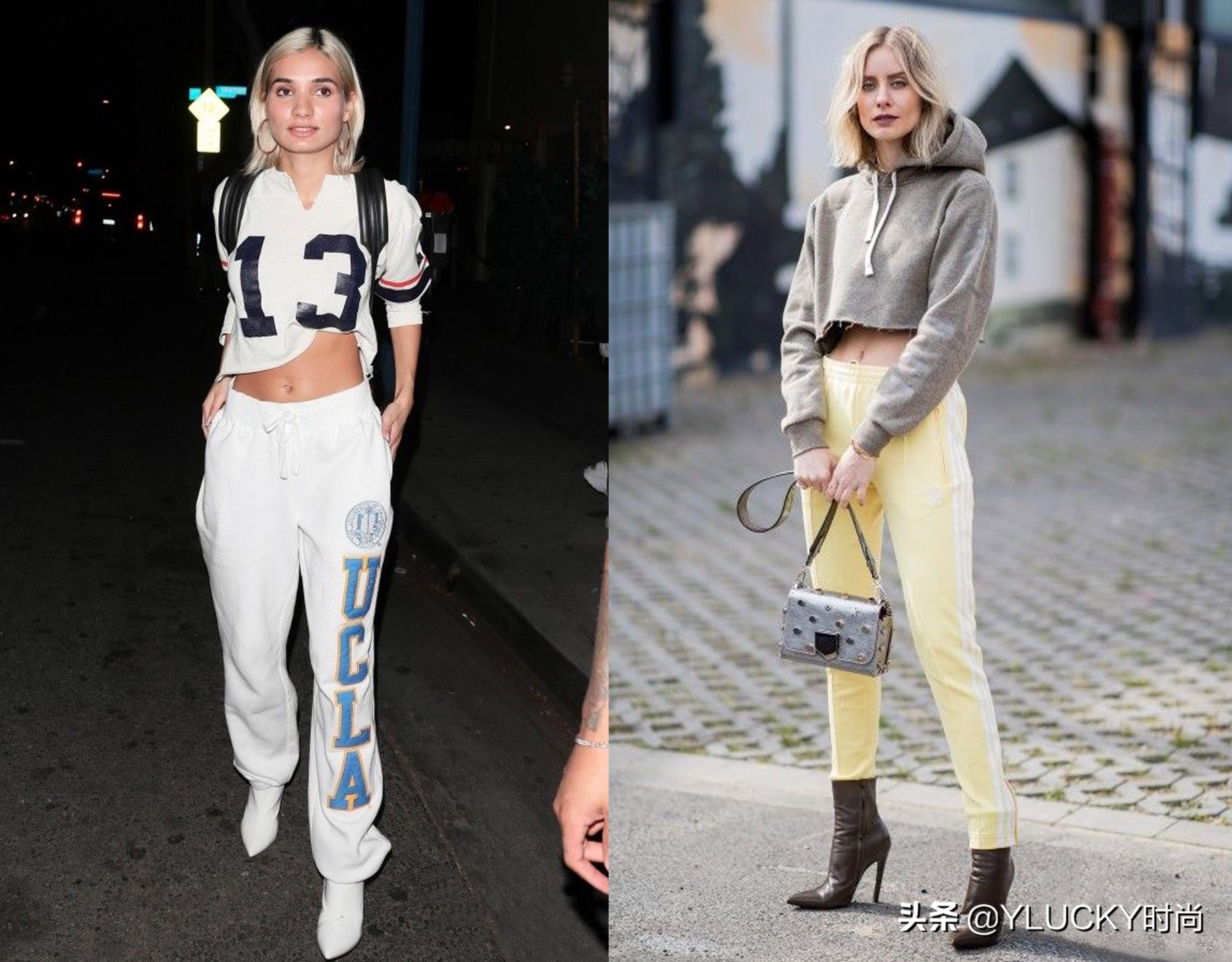 运动裤的舒适与时尚，昼夜大温差轻松换装，简单搭配时髦休闲装