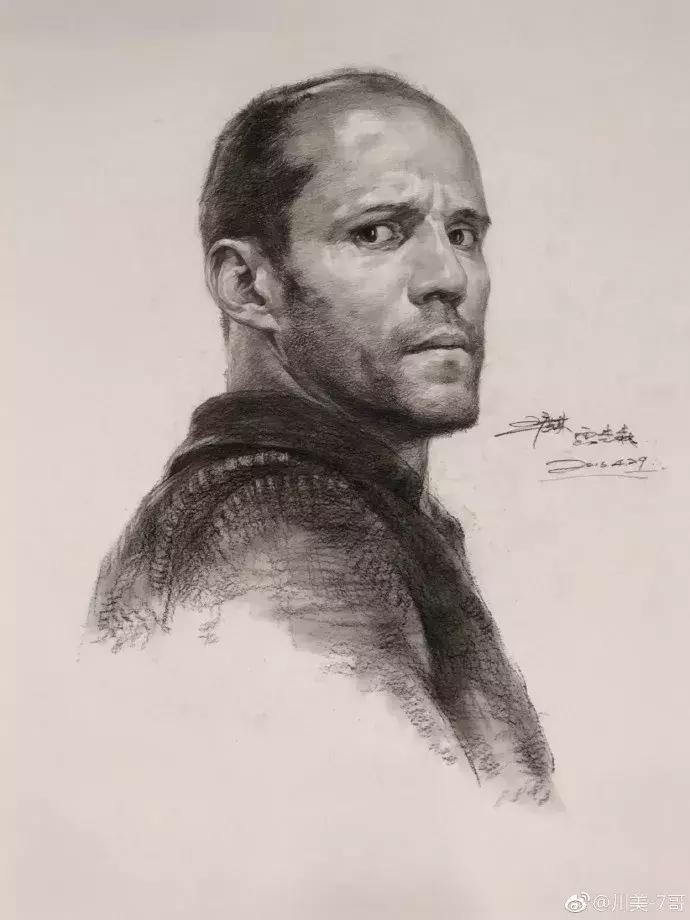 画素描时的动作细节描写作文,最难画的素描质感看看如何表现