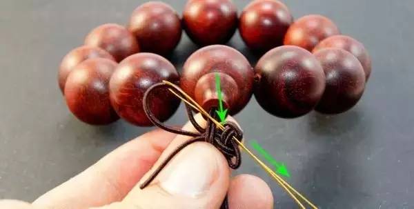 八种佛珠绳结打法教程,佛珠手串包心弹力绳结打法