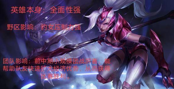 lol豹女有多厉害,lol增强与削弱