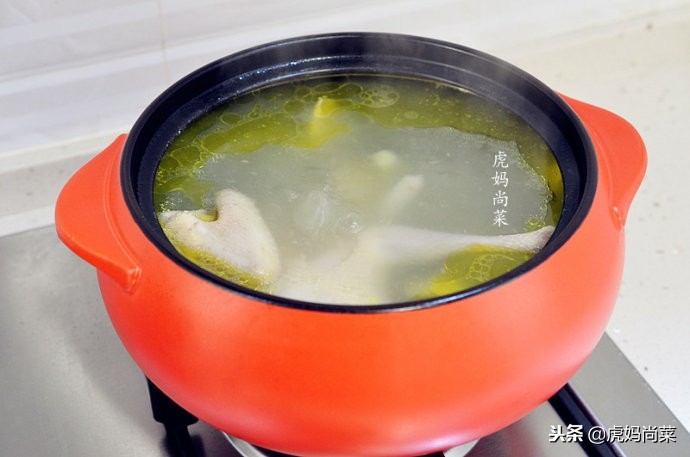 养胃鸡汤面,适合感冒吃的鸡汤面