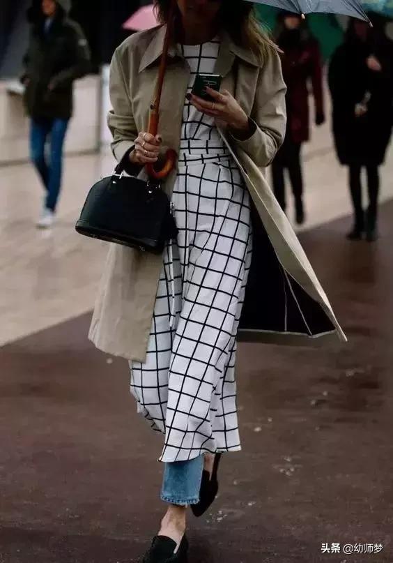 裙子套裤子,今年秋季流行穿裙子裤子超级时髦