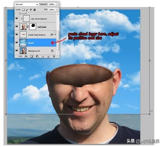 ps制作超现实创意人像,通过ps制作一幅超现实人像特效